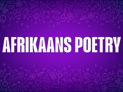 Afrikaans First Additional Language Grade 12 Poetry